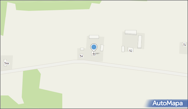 Borki Drużbińskie, Borki Drużbińskie, 53, mapa Borki Drużbińskie