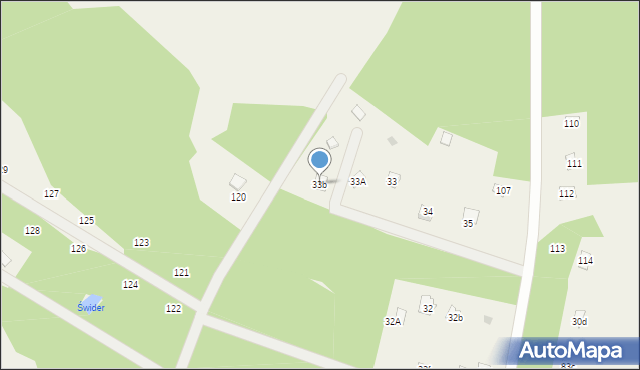 Borków, Borków, 33b, mapa Borków