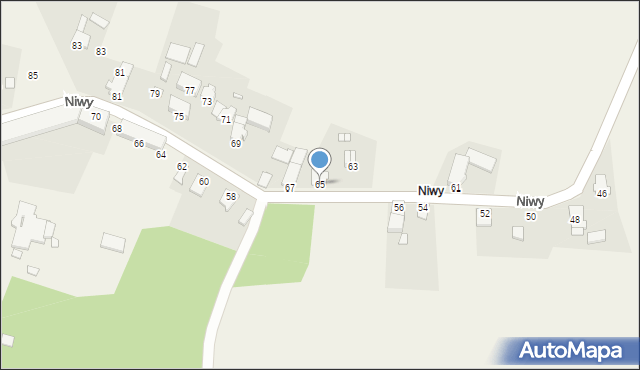 Borkowice, Borkowice, 65, mapa Borkowice