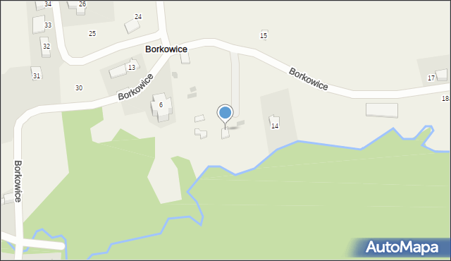 Borkowice, Borkowice, 6a, mapa Borkowice