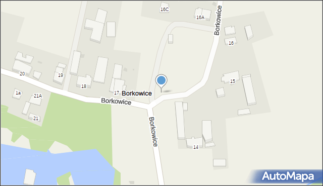 Borkowice, Borkowice, 16d, mapa Borkowice