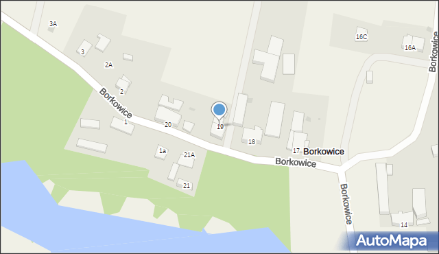 Borkowice, Borkowice, 19, mapa Borkowice