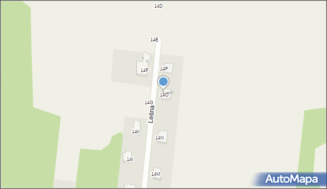 Borkowice, Borkowice, 14O, mapa Borkowice