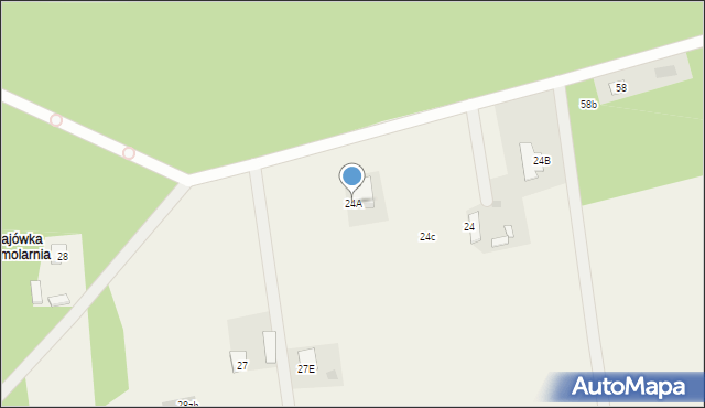 Borkowice, Borkowice, 24A, mapa Borkowice