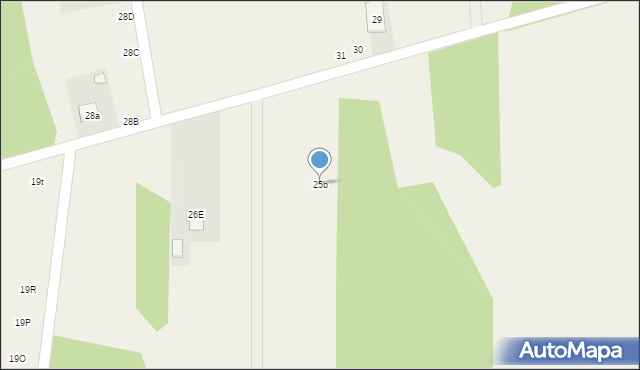 Borkowice, Borkowice, 25b, mapa Borkowice