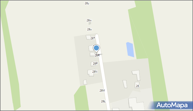 Borkowice, Borkowice, 28R, mapa Borkowice