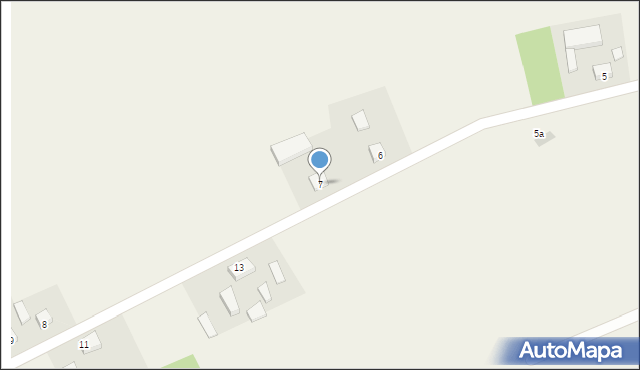 Borkowo, Borkowo, 7, mapa Borkowo