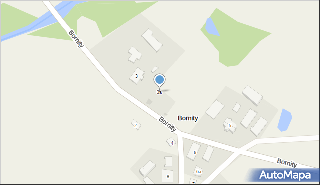 Bornity, Bornity, 3a, mapa Bornity