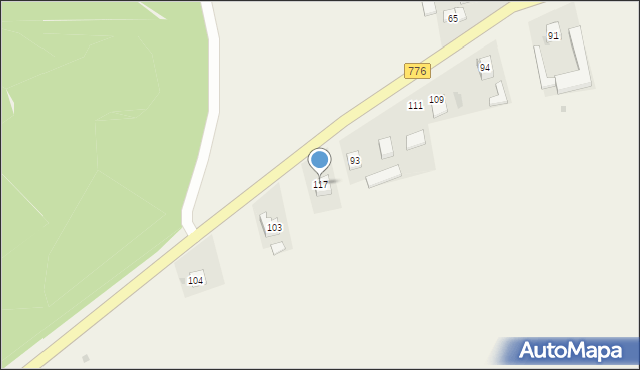 Boronice, Boronice, 117, mapa Boronice