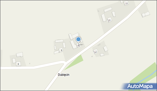 Boronice, Boronice, 42, mapa Boronice