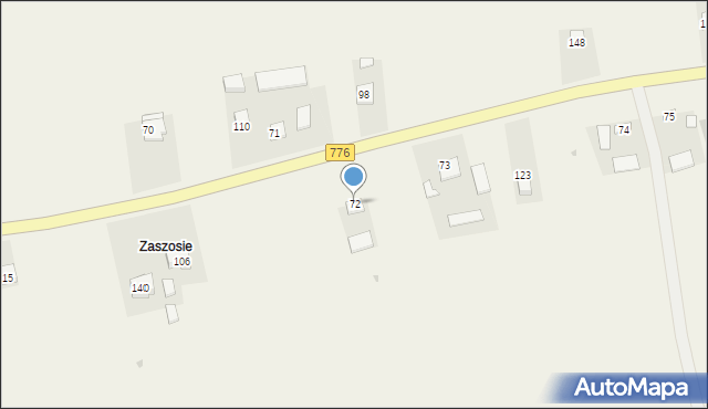 Boronice, Boronice, 72, mapa Boronice