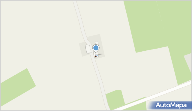 Boroszewo, Boroszewo, 20, mapa Boroszewo