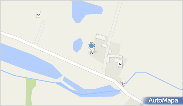 Boroszewo, Boroszewo, 51, mapa Boroszewo