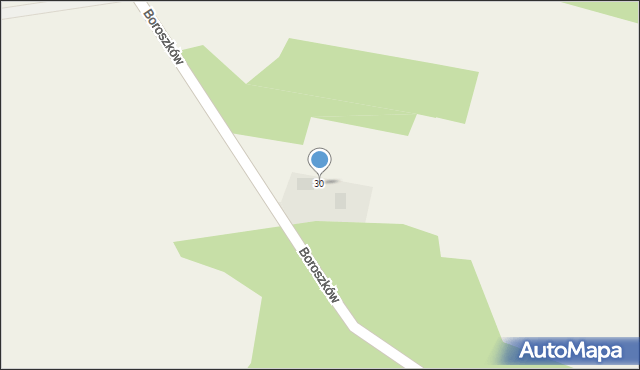 Boroszków, Boroszków, 30, mapa Boroszków