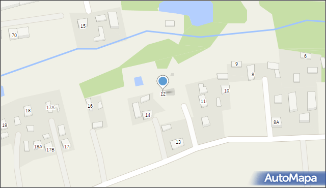 Boroszów, Boroszów, 12, mapa Boroszów