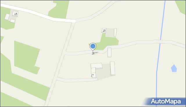 Borów, Borów, 18, mapa Borów