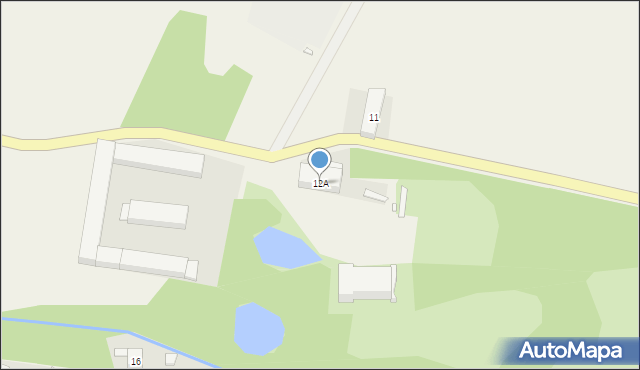 Borów Wielki, Borów Wielki, 12A, mapa Borów Wielki
