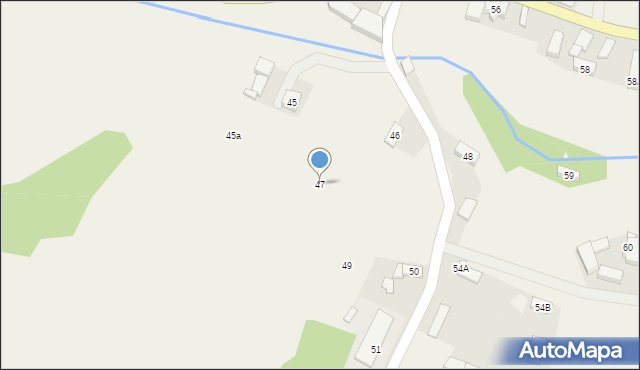 Borów Wielki, Borów Wielki, 47, mapa Borów Wielki