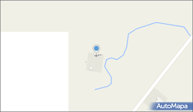 Borowa, Borowa, 587, mapa Borowa