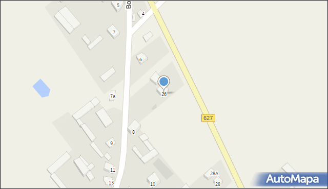 Borowce, Borowce, 26, mapa Borowce