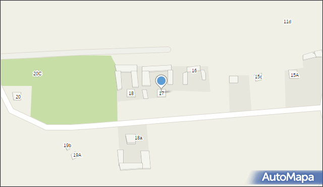 Borówek, Borówek, 17, mapa Borówek