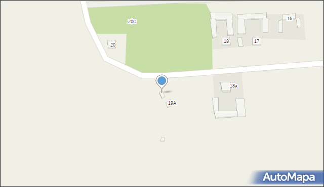 Borówek, Borówek, 19b, mapa Borówek