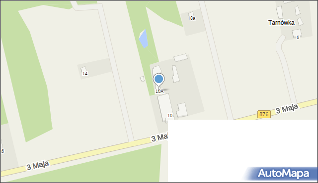 Borowiec, Borowiec, 10A, mapa Borowiec