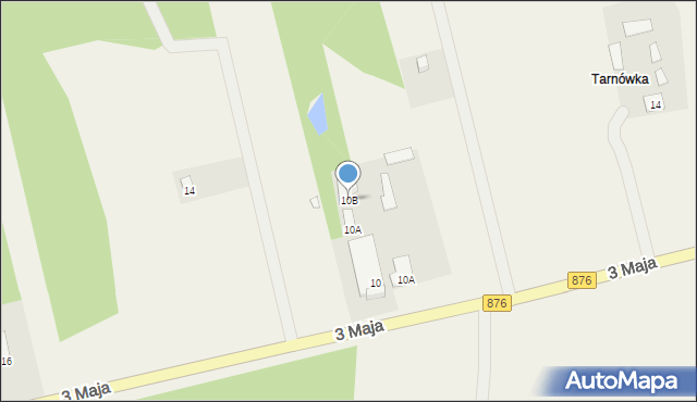 Borowiec, Borowiec, 10B, mapa Borowiec