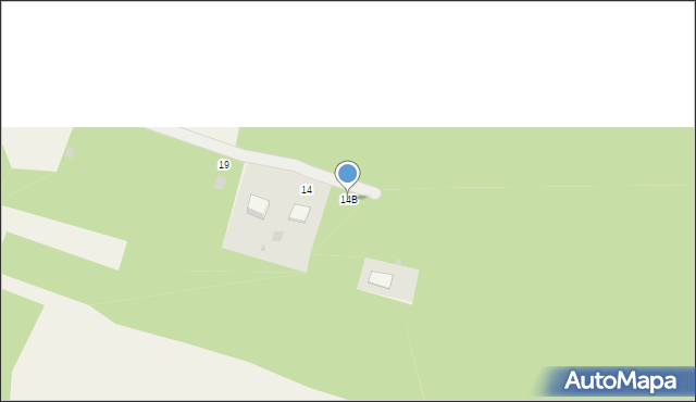 Borowiec, Borowiec, 14B, mapa Borowiec
