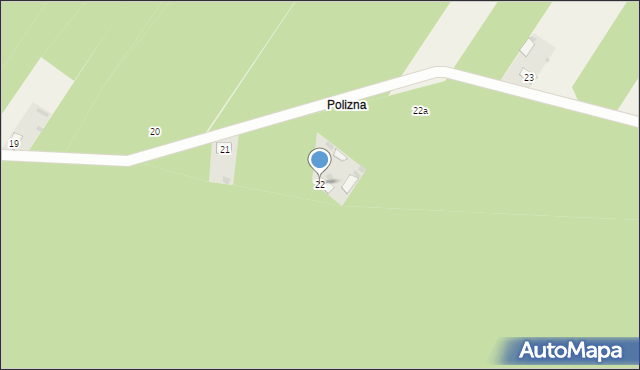 Borowiec, Borowiec, 22, mapa Borowiec