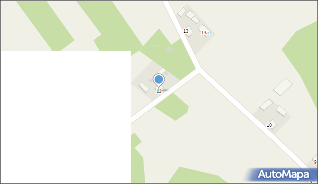 Borowiec, Borowiec, 12, mapa Borowiec