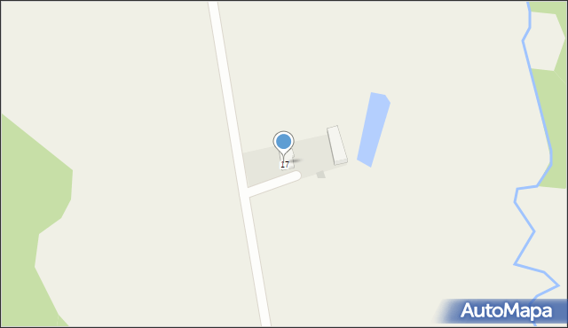 Borowiec, Borowiec, 17, mapa Borowiec