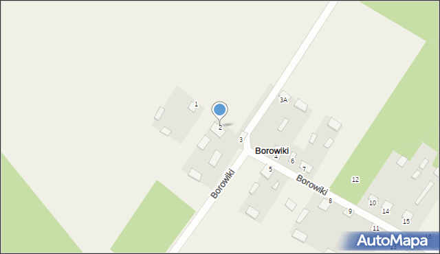 Borowiki, Borowiki, 2, mapa Borowiki