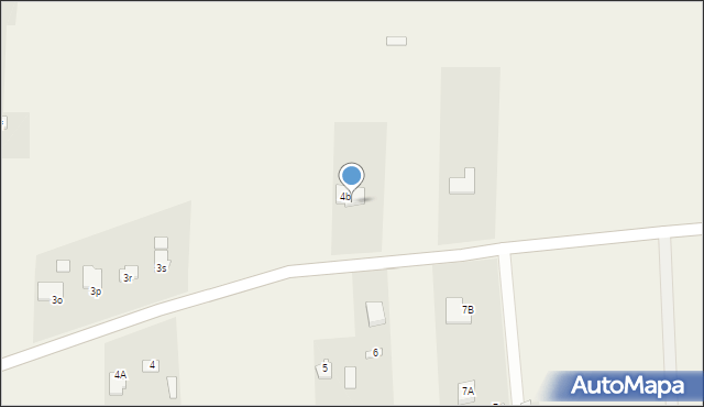Borowina Sitaniecka, Borowina Sitaniecka, 6a, mapa Borowina Sitaniecka