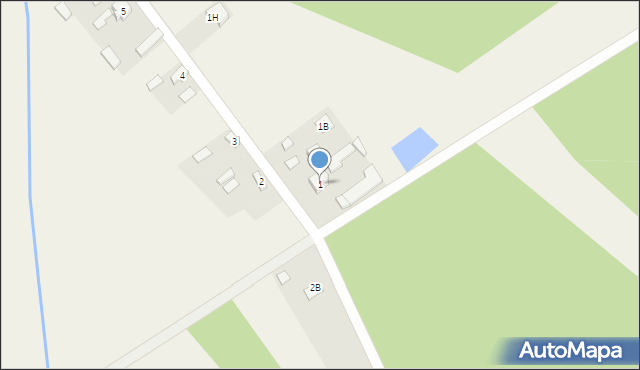 Borowiny, Borowiny, 1, mapa Borowiny