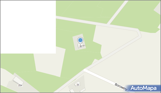Borowiny, Borowiny, 35, mapa Borowiny