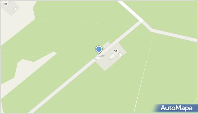 Borowiny, Borowiny, 57, mapa Borowiny