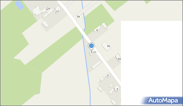 Borowiny, Borowiny, 7, mapa Borowiny