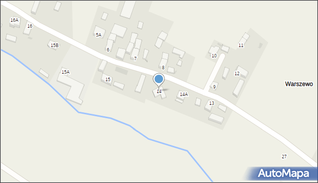 Borowna, Borowna, 14, mapa Borowna