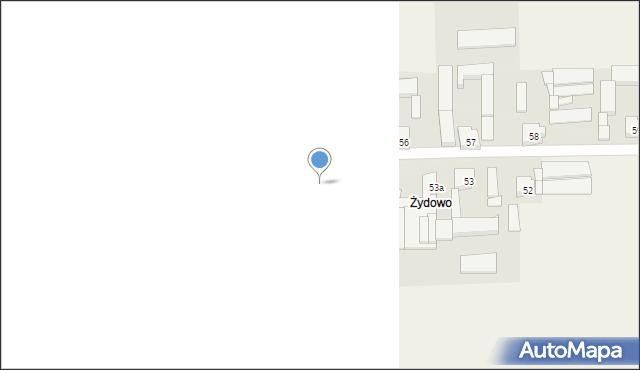 Borowo, Borowo, 53b, mapa Borowo