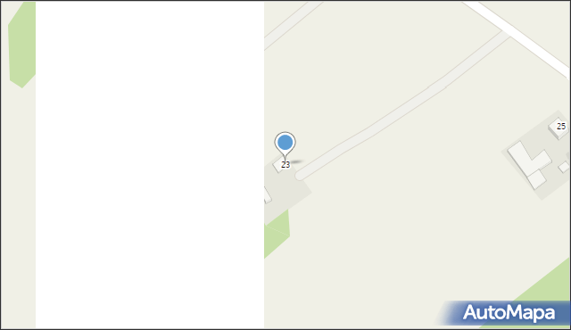 Borowo, Borowo, 23, mapa Borowo