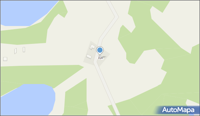 Borowy Las, Borowy Las, 31A, mapa Borowy Las