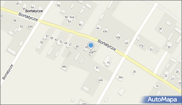 Bortatycze, Bortatycze, 41a, mapa Bortatycze