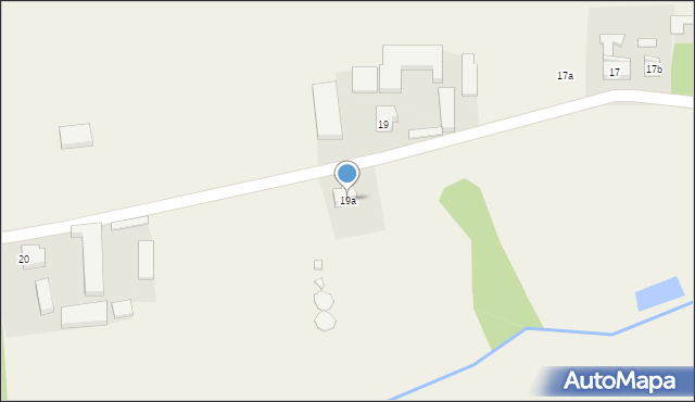 Borucin, Borucin, 19a, mapa Borucin