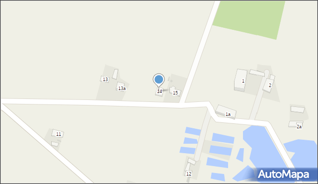 Borucin, Borucin, 14, mapa Borucin