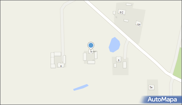 Borucin, Borucin, 7, mapa Borucin