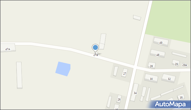 Borucino, Borucino, 27a, mapa Borucino