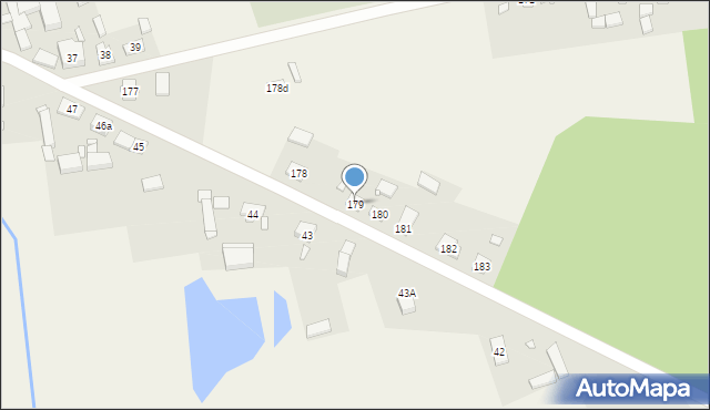 Boruszyn, Boruszyn, 179, mapa Boruszyn