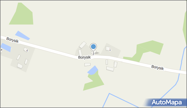 Borysik, Borysik, 2, mapa Borysik