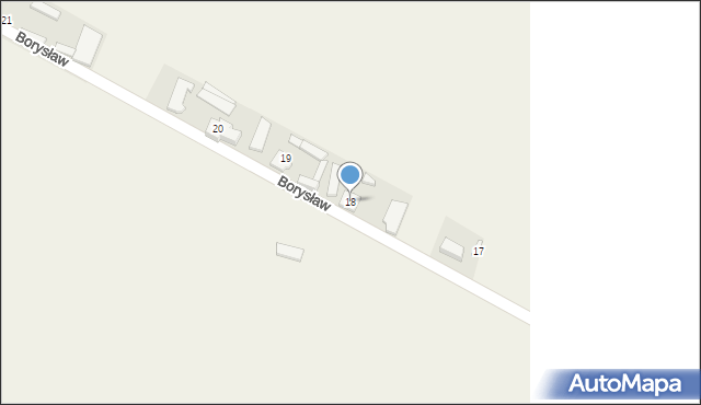 Borysław, Borysław, 18, mapa Borysław